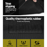 Weisshorn Car Rubber Floor Mats Compatible for Tesla Model 3 Front Rear thumbnail