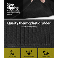 Weisshorn Tesla Model Y Rubber Mats Carpets Front Rear Set RHD 21-24 thumbnail