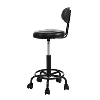 Artiss 2x Salon Stool Swivel Chair Backrest thumbnail