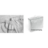 Artiss Sofa Cover Couch Covers 3 Seater High Stretch Grey thumbnail