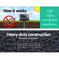 Vermitrap Set of 10 Ultrasonic Solar Powered Snake Repellent thumbnail