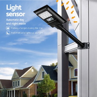 Leier 80 LED Solar Street Light Flood Motion Sensor Remote thumbnail