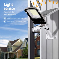 Leier 386 LED Solar Street Light Flood Motion Sensor Remote thumbnail