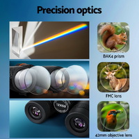 12X50 HD Zoom Optical Binocular Telescope Portable Camping Live Concert thumbnail