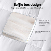 Giselle Bedding Mattress Topper Pillowtop Bamboo Cot thumbnail