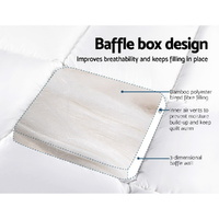 Giselle Bedding Mattress Topper Pillowtop Bamboo King Single thumbnail