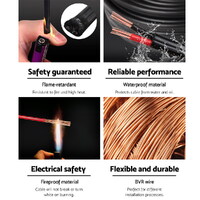 2.5MM 30M Twin Core Wire Electrical Cable Electric Extension Car 450V 2 Sheath thumbnail
