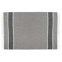 Richmond Throw - Reclaimed Wool Blend - Grey thumbnail