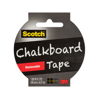 SCOTCH Chalkboard Tape 1905R-CB-Black Box of 6 thumbnail