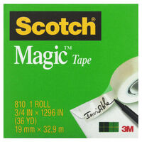 SCOTCH Magic Tape 810 19mm Box of 12 thumbnail
