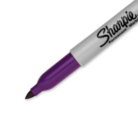 SHARPIE Marker Fine Purple UPC Box of 12 thumbnail