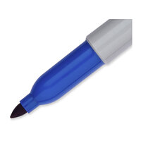 SHARPIE Permanent Marker Fine Point Blue Box of 12 thumbnail