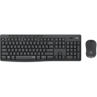 LOGITECH MK295 WIRELESS SILENT KEYBOARD AND MOUSE COMBO, 2.4GHZ USB RECEIVER - thumbnail