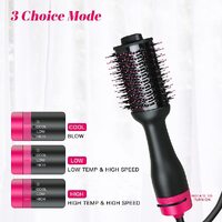 Hot Air One-Step Hair Dryer Negative Ion Anti-Frizz Blowout for Drying,Straightening, Curling and Volumizer (AU Plug) thumbnail