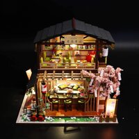 Dollhouse Miniature with Furniture Kit Plus Dust Proof and Music Movement - Asia (1:24 Scale Creative Room Idea) thumbnail