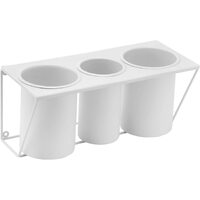 Hair Dryer Holder Care Tool Organizer for Bath Supplies Accessories (White) thumbnail