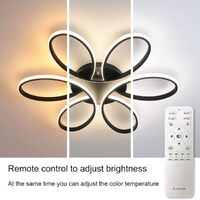 Modern LED Chandelier Light Fixture (90 cm) thumbnail