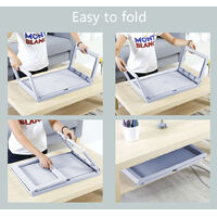 Multifunction Laptop Bed Desk with foldable legs for Home Office (Blue) thumbnail