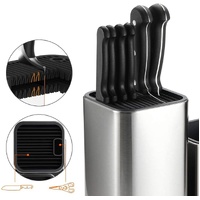 2 in 1 Stainless steel knife holder for kitchen thumbnail
