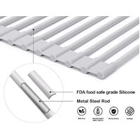 Over The Sink Multipurpose Roll-Up Dish Drying Rack (52 x 33 cm) thumbnail