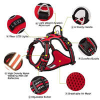 No Pull Harness Grey XL thumbnail