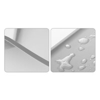 Silicone waterproof mat - glacier grey thumbnail