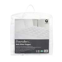 Dreamaker Ball Fibre Mattress Topper 1000Gsm Queen Bed thumbnail