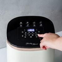 7L Digital Air Fryer with 8 pre-set Touch-control Cooking Programs - Cream thumbnail