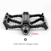 1 Pair Bicycle Pedal Mountain Road Bike Cycling Anti Slip Bearing Pedals thumbnail