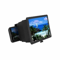 3D Mobile Phone Screen Magnifier 12" HD Video Amplifier for Smartphone Stand thumbnail