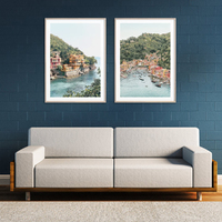 Wall Art 100cmx150cm Italy Coast 2 Sets Wood Frame Canvas thumbnail