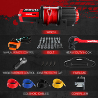 X-BULL Electric Winch 5000LBS 12V 15.2M Synthetic Rope Wireless ATV UTV 4WD Boat thumbnail