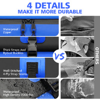X-BULL Waterproof Car Roof Cargo Bag 595L Top Rack Carrier Luggage Storage Cube thumbnail