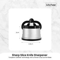 Kitchen Knife Sharpener Suction Grip for Knives Blades Scissors - Sharpening Tools thumbnail