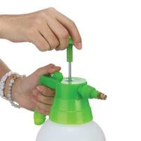 1L Hand Held Pressure Sprayer - Plastic Pump For Weed Garden - Portable Bottle thumbnail