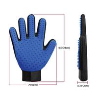 2in1 Pet Deshedding and Massage Glove - Dog or Cat Hair Grooming Right Hand Mitt thumbnail