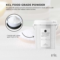 1.3Kg Potassium Chloride Powder Tub - Pure KCL E508 Food Grade Supplement thumbnail