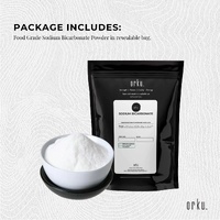 2Kg Sodium Bicarbonate - Food Grade Bicarb Baking Soda Hydrogen Carbonate Powder thumbnail