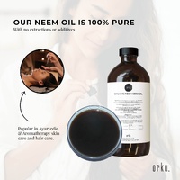 Orku 1L Organic Neem Seed Oil - Debitterised Cold Pressed Azadirachtin Indica thumbnail