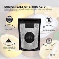 400g Sodium Citrate Powder - Trisodium Food Grade Salt Acid Preservative thumbnail
