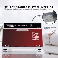 8L UV Steriliser Box Beauty Equipment Sanitising Salon Nail Tools Sterilizer thumbnail