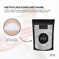 400g MSM Powder or Crystals Tub - 99% Pure Methylsulfonylmethane Dimethyl Sulfone thumbnail
