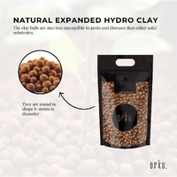 5L Hydro Clay Balls - Natural Premium Hydroponic Expanded Plant Growing Medium thumbnail