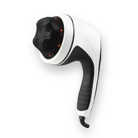 Full Body Vibration Handheld Massager - 4 Massage Heads Neck Shoulders Back Legs thumbnail