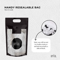 Bulk 10Kg Paraffin Wax Blocks - Refined Hard Unscented Chunks 60/62 Candle Making thumbnail