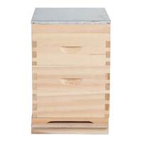 8 Frame Double Beehive Box 16 Frames Australian Bee Hive Langstroth Beekeeping thumbnail