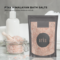 1Kg Pink Himalayan Bath Salts - Natural Crystal Rocks - Spa Therapy Body Scrub thumbnail