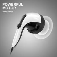 Handheld Vibration Massager Black - 4 Interchangeable Heads Adjustable Speed thumbnail