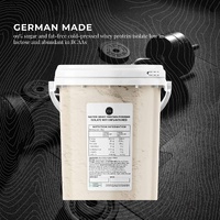 500g Native Unflavoured Whey Protein Isolate Powder - Shake WPI Supplement Tub thumbnail