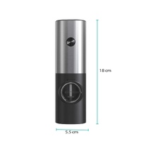 Electric Salt and Pepper Grinder - 70ml One Press Battery Operated Shaker Mill thumbnail